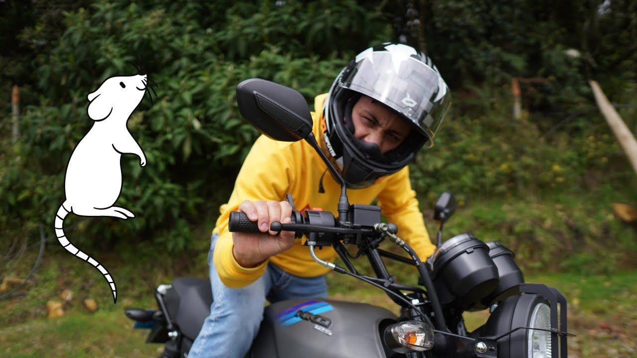 Cálmese Usted no tiene moto Grande 🤣 | AKT NKD Como a Rata 🐀