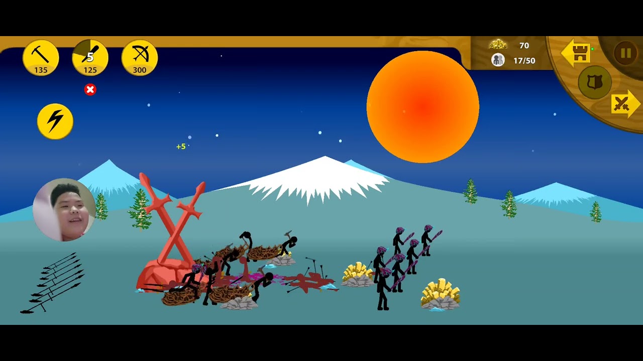 Stick war legacy #13 chơi chế độ chiến dịch độ khó: cực khó và chơi nốt 2 map ẩn số 5 còn lại