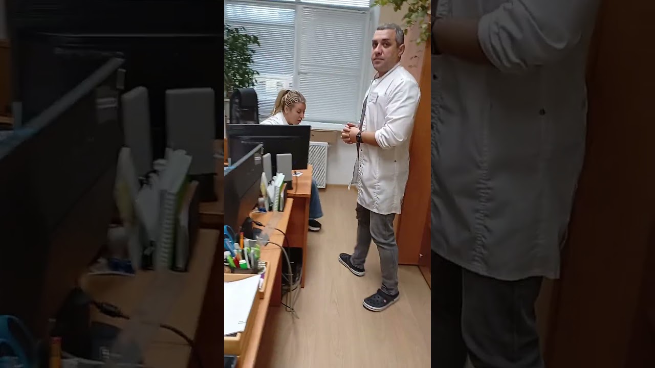  На приёме заместителя главного врача третьей поликлиники города Волгограда. Ноябрь 25 года.