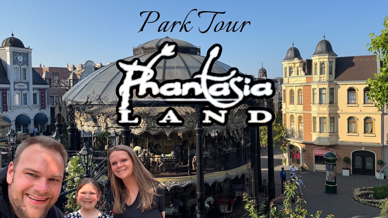 Phantasialand Walkthrough and Park Tour ( Bruhl, Germany)