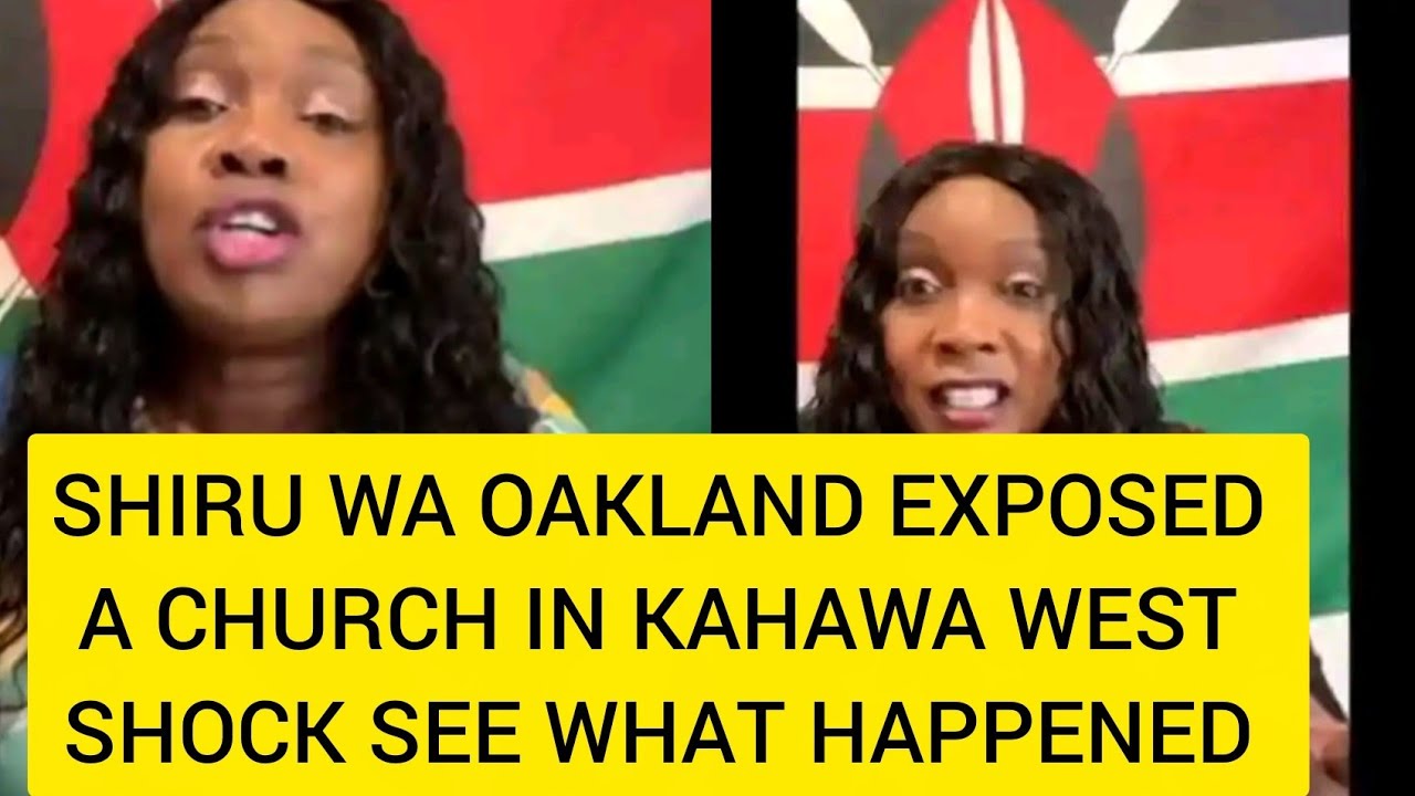 NIKWANYITANA SHIRU WA OAKLAND KWANIKA CHURCH IN KAHAWA WEST 