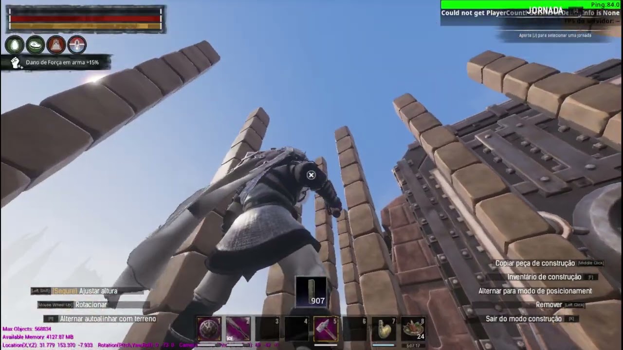 Conan Exiles transição de Clã e construção de deposito de loot