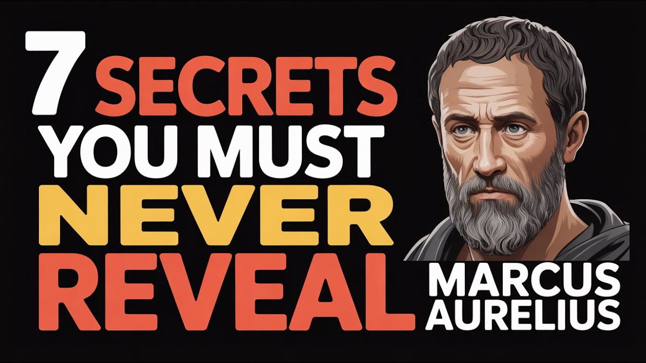 7 Secrets You Must Never Reveal || Stoicism
