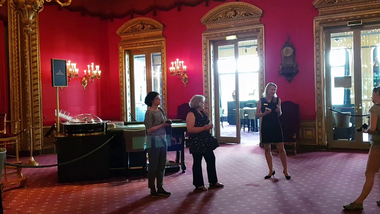 Interior of The Casino in Baden-Baden, Germany
