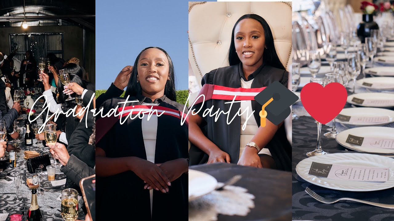 Graduation Party Vlog🎓❤️||SOUTH AFRICAN YOUTUBER||