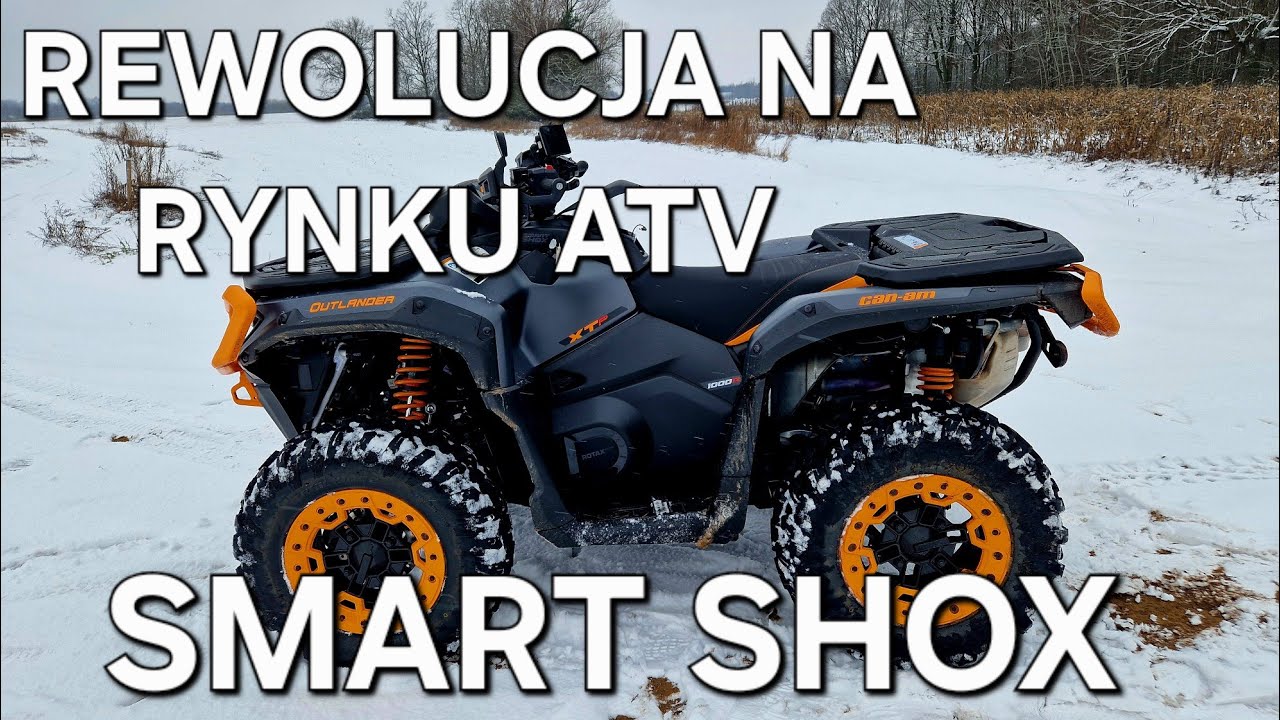 PIERWSZE W POLSCE OM&Oacute;WIENIE SMART SHOX CAN AM G3 XTP 1000T.