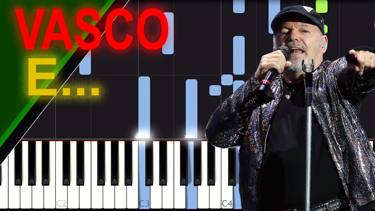 Vasco Rossi - E... (TUTORIAL SYNTHESIA)