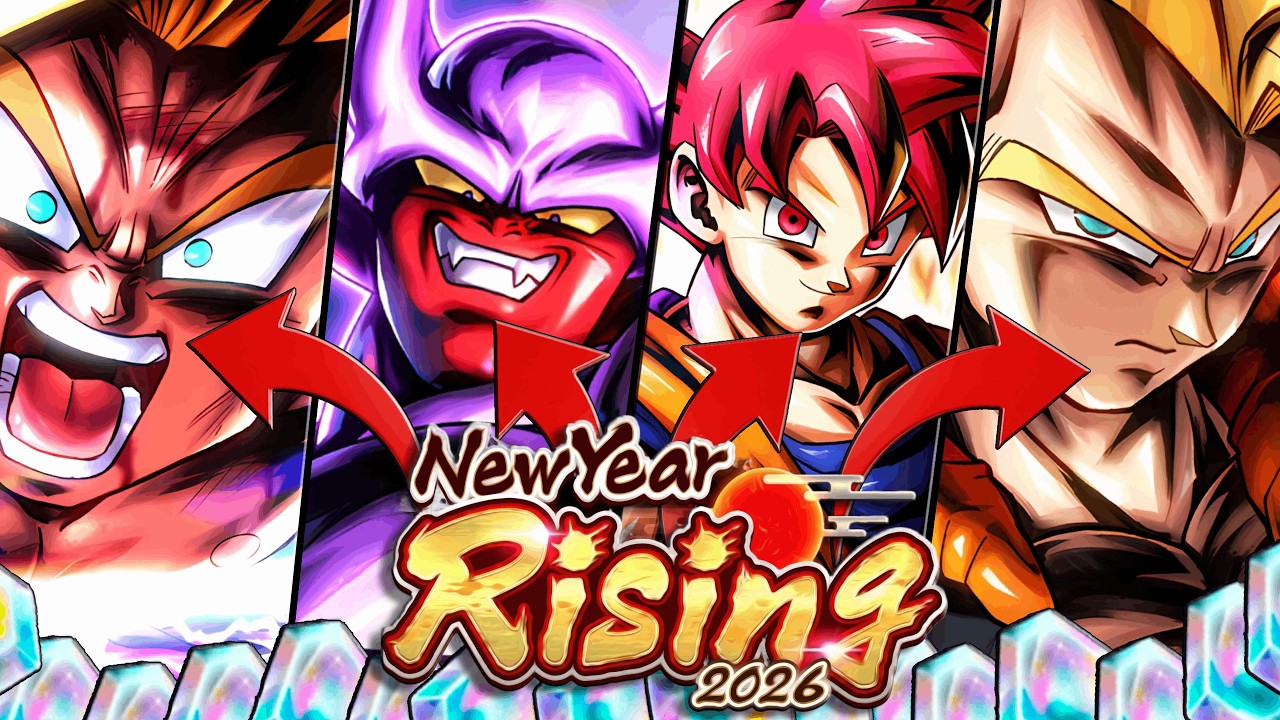REALISTIC NEW YEARS RISING AND HAPPY BAGS SUMMONS (DRAGON BALL LEGENDS)
