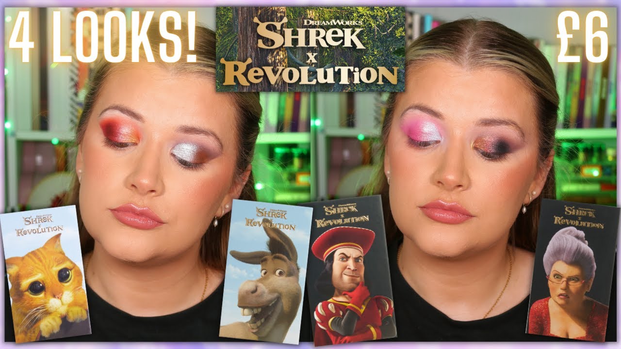 SHREK X I HEART REVOLUTION PUSS IN BOOTS, DONKEY, FAIRY GODMOTHER & LORD FARQUAAD REVIEWS!