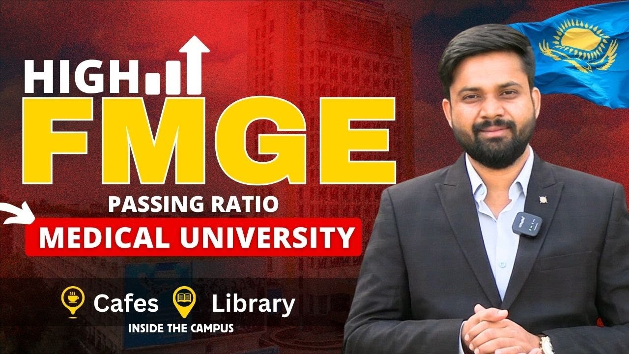 Inside Al-Farabi Kazakh National University | Campus Cafe, FMGE Success Ratio