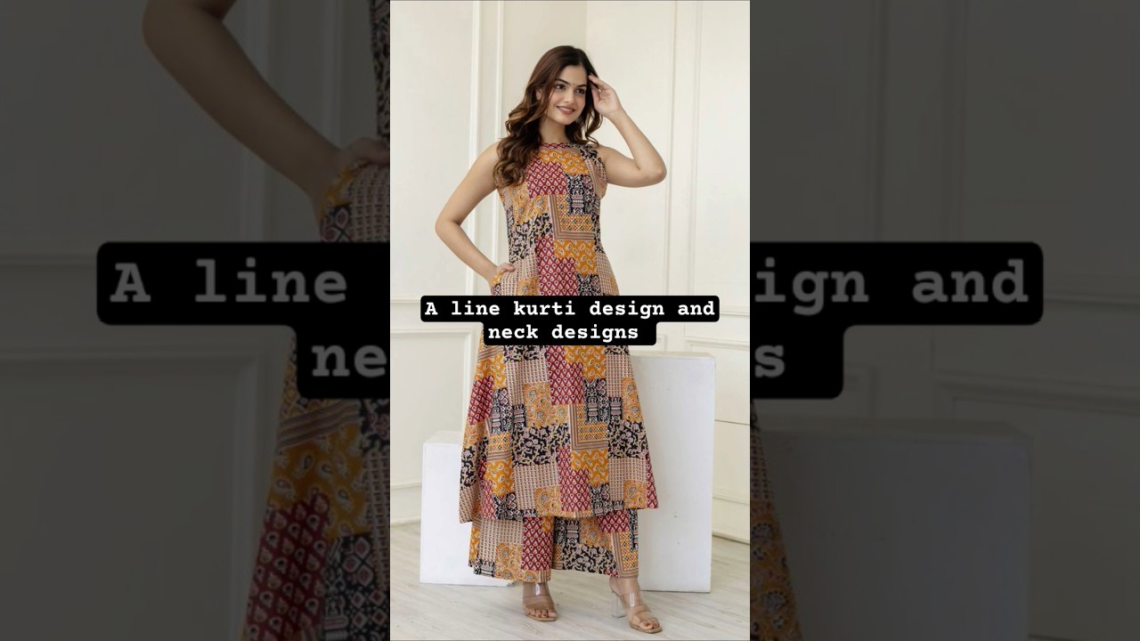 Most Stylish Cotton Aline Kurti Design Ideas For Girls✨💫💯 #shorts​