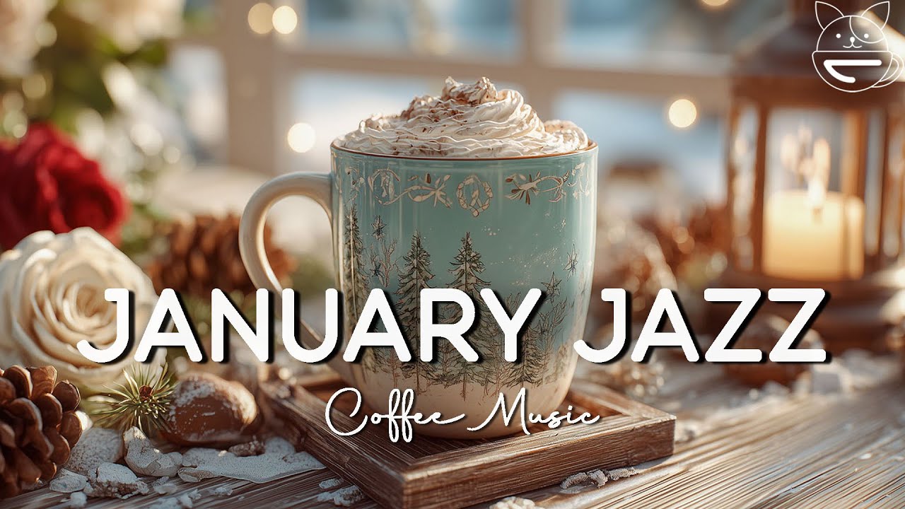 January Jazz | Relaxing Morning Coffee Jazz & Happy Bossa Nova Instrumental for Positive Mood