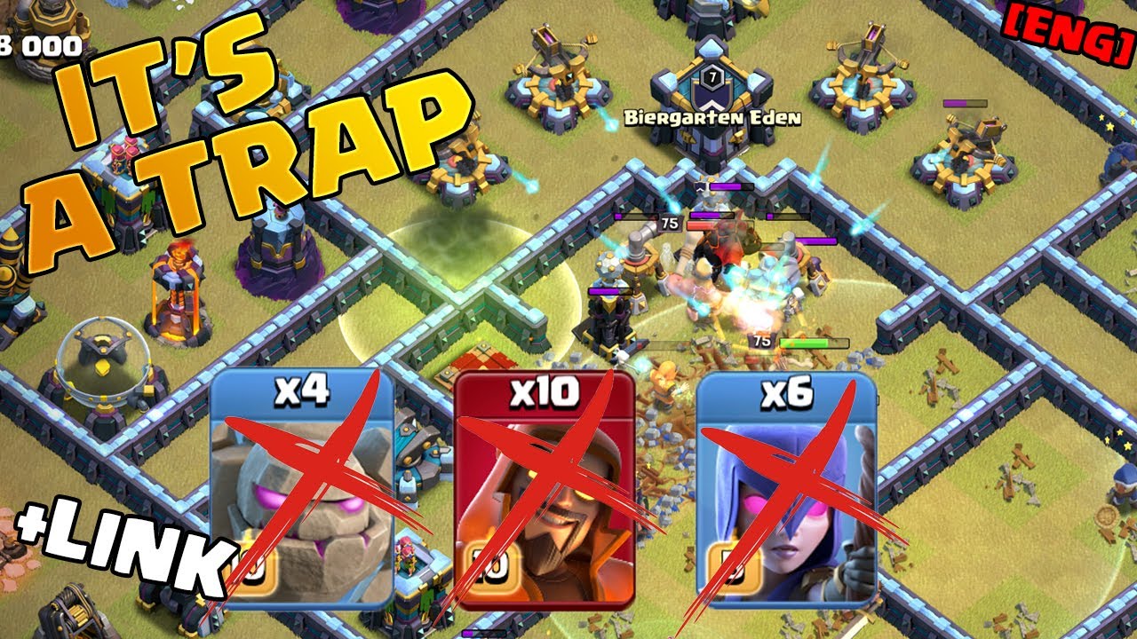Mega ANTI Golem + Super Wizard Townhall 13 BASE + Link | #clashofclans