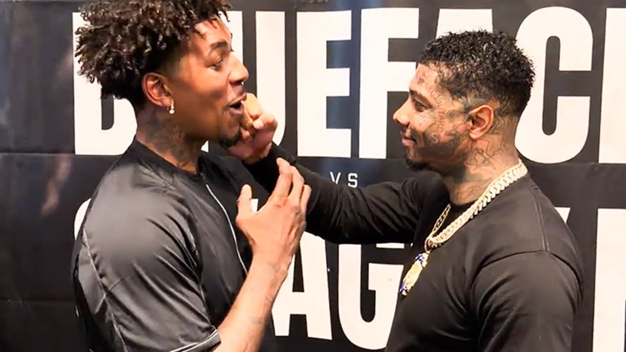 Blueface & Swaggy P SQUABBLE UP at Face Off