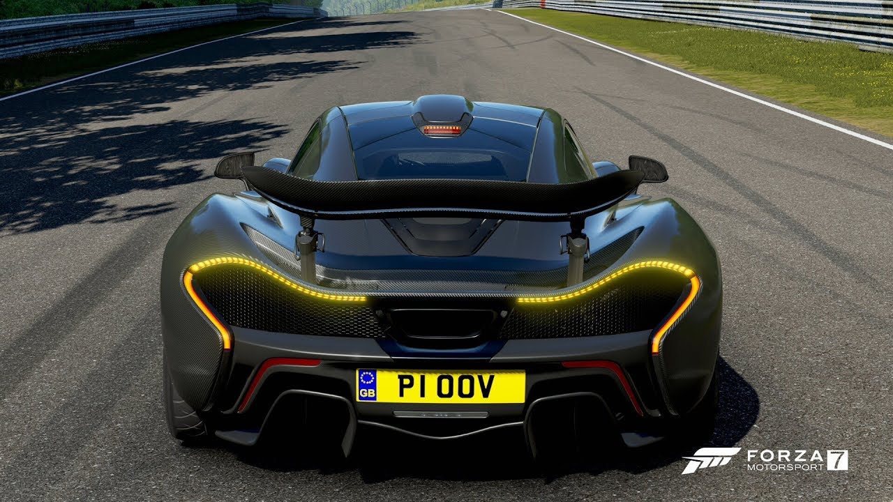 Forza 7 - McLaren P1 Nurburgring Nordschleife hotlap