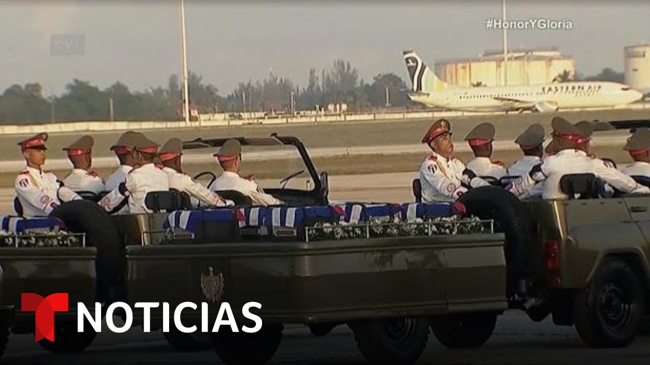 Llegan a Cuba los restos de militares muertos en el operativo de captura de Maduro