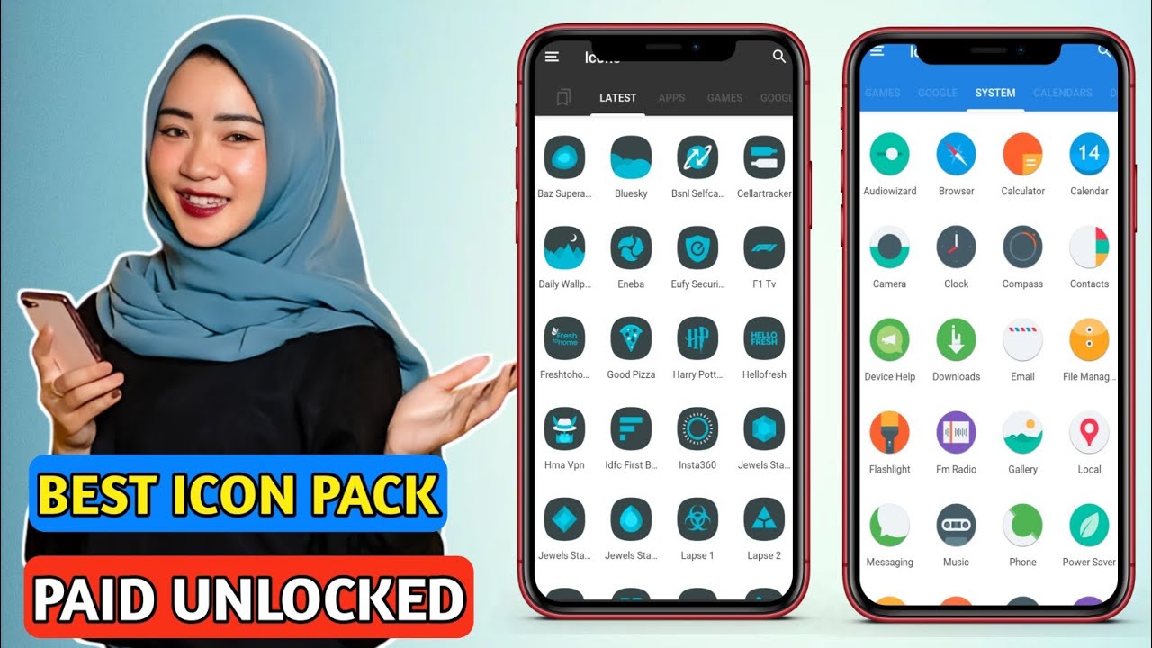 3 Best PREMIUM Icon Pack App For Android