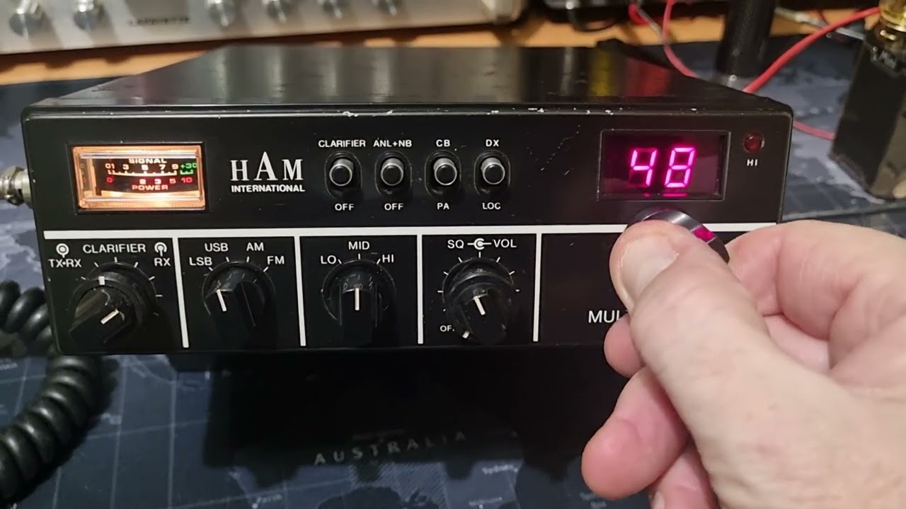 Ham International multimode 2 of 2 Checking it out on SSB