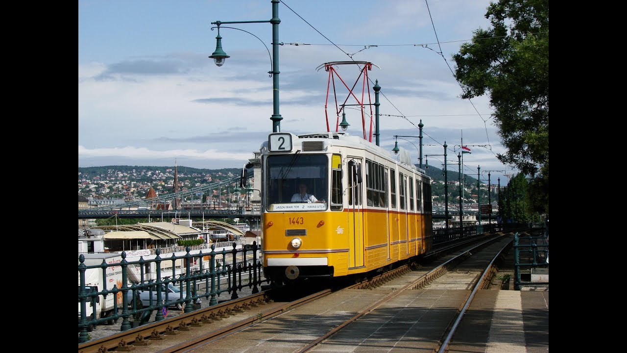 2-es villamos (tram line 2) /Jászai Mari tér - Közvágóhíd H/