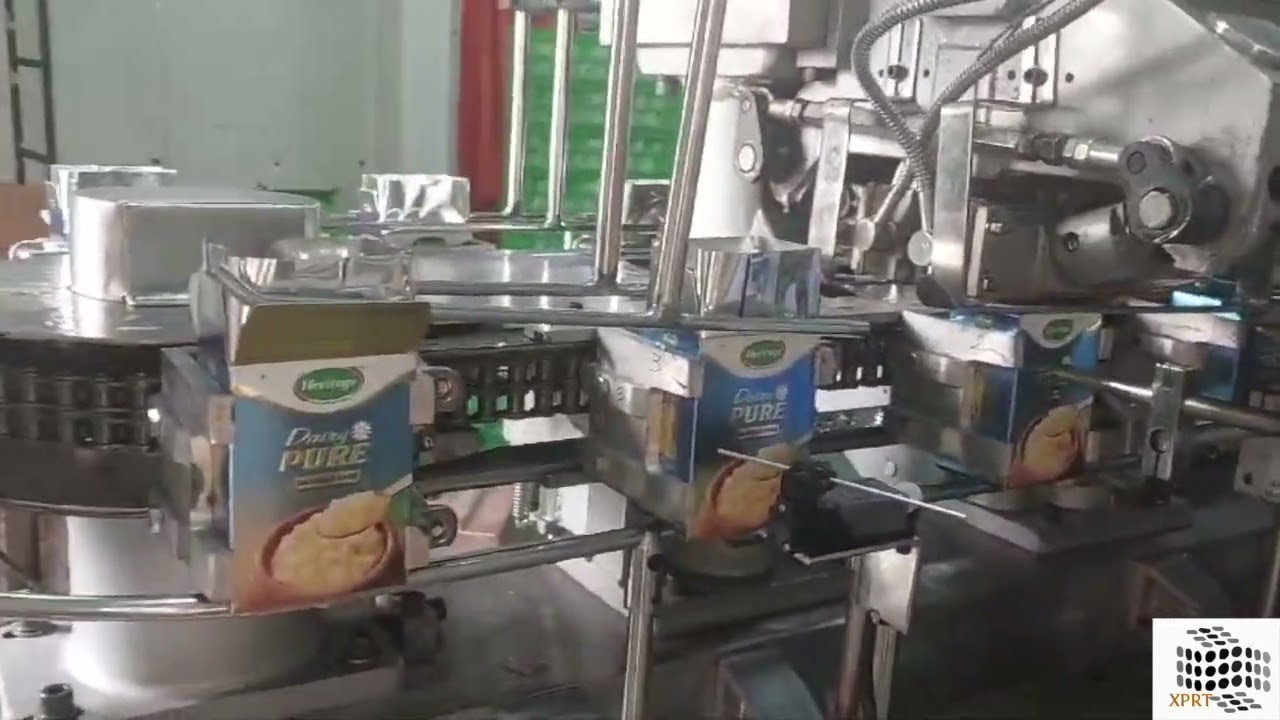 High Speed Lined / Ceka Carton Machine for Packing Ghee