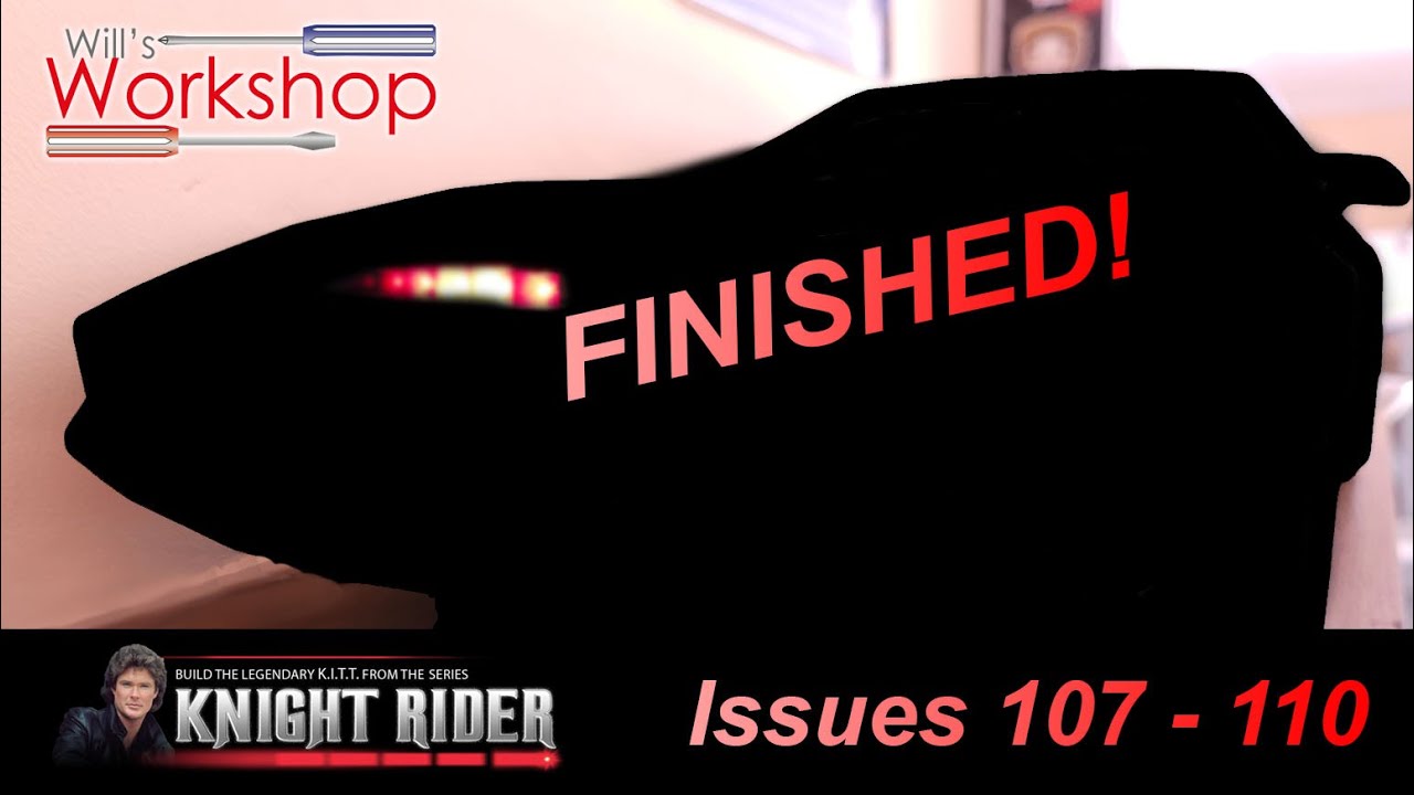 Build FanHomes KITT from Knight Rider: issues 107-110