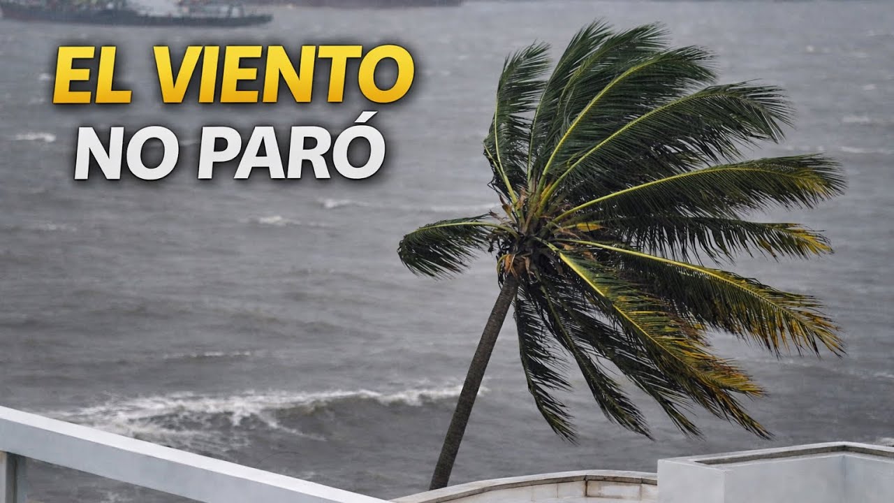 Fenómeno Norte en Coatzacoalcos.