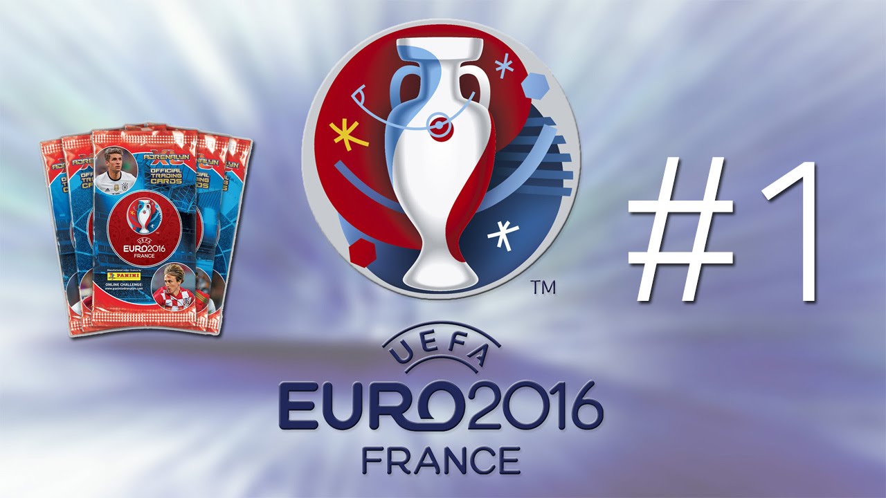 UEFA EURO 2016 | TRADING CARDS COLLECTION BOOK - Ep1 - Pilot!