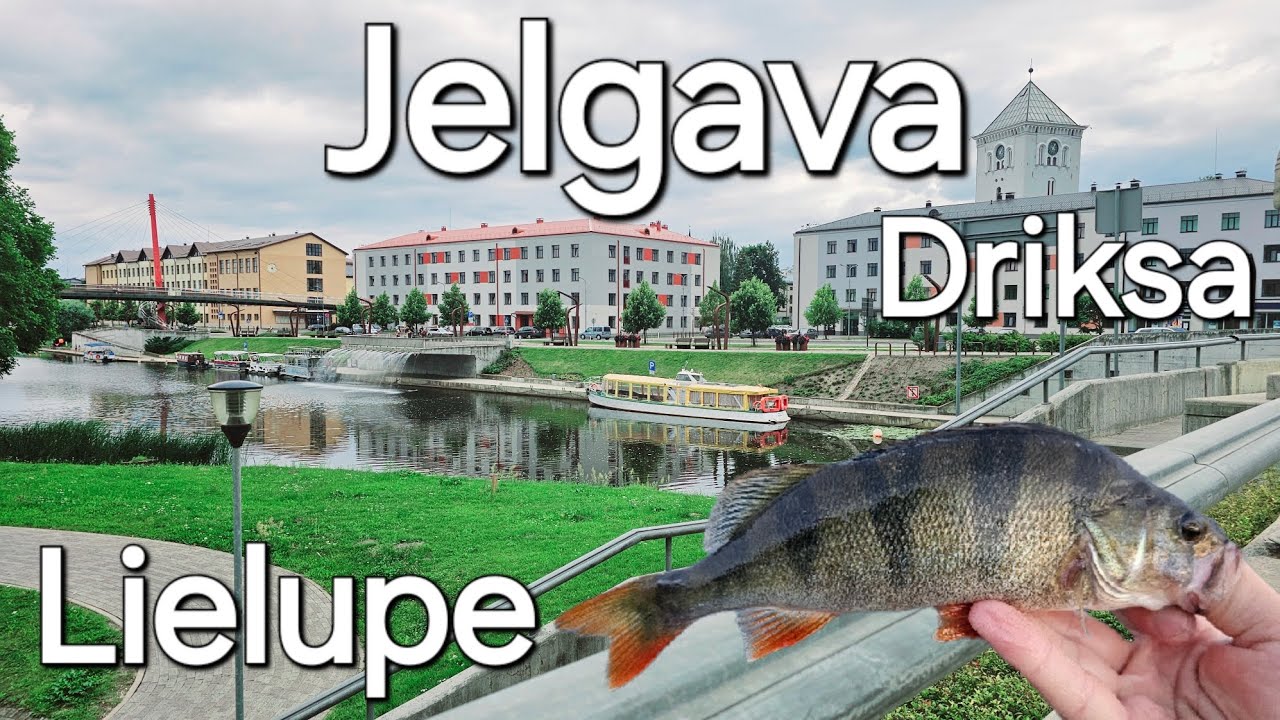 Jelgava, iespēja pavadīt laiku makšķerējot.