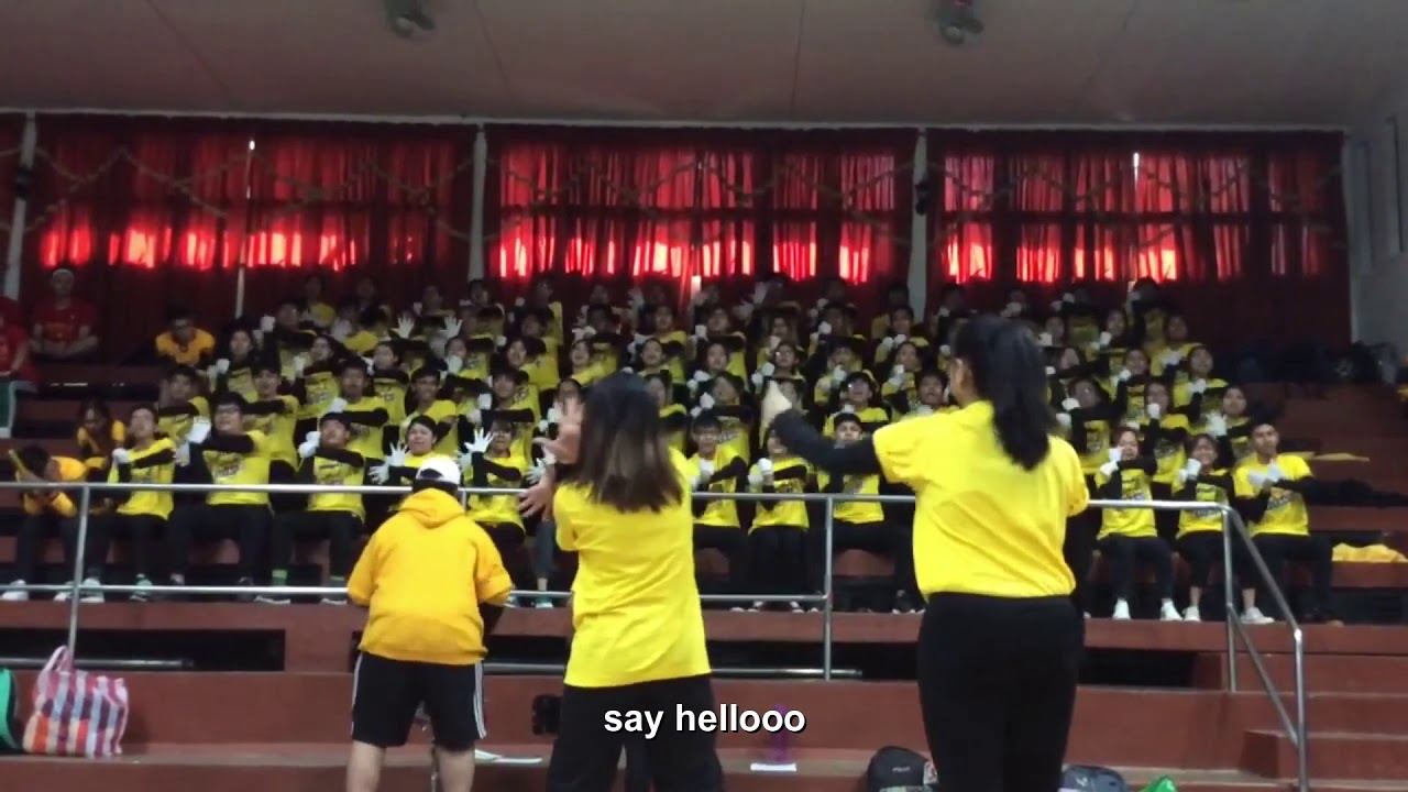 DLSU-D Bench Cheer competition 2019 - CHAMPION (Yellow Titans)