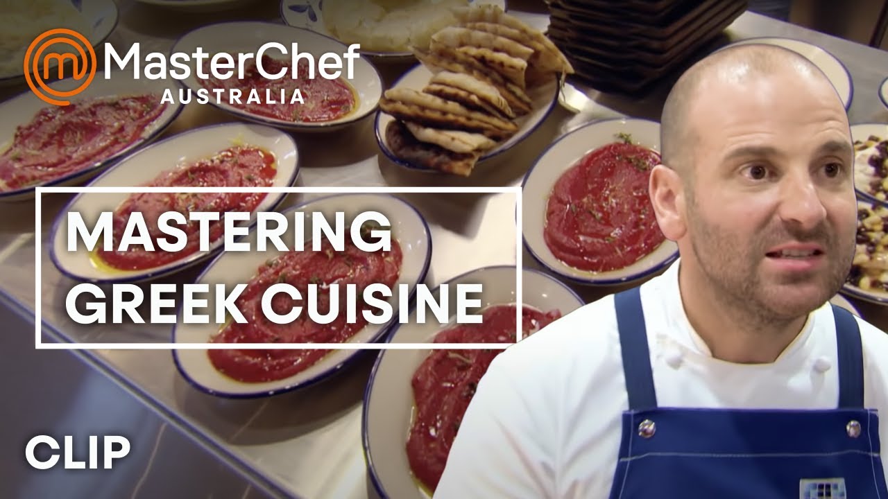 The Saganaki Showdown | MasterChef Australia | MasterChef World