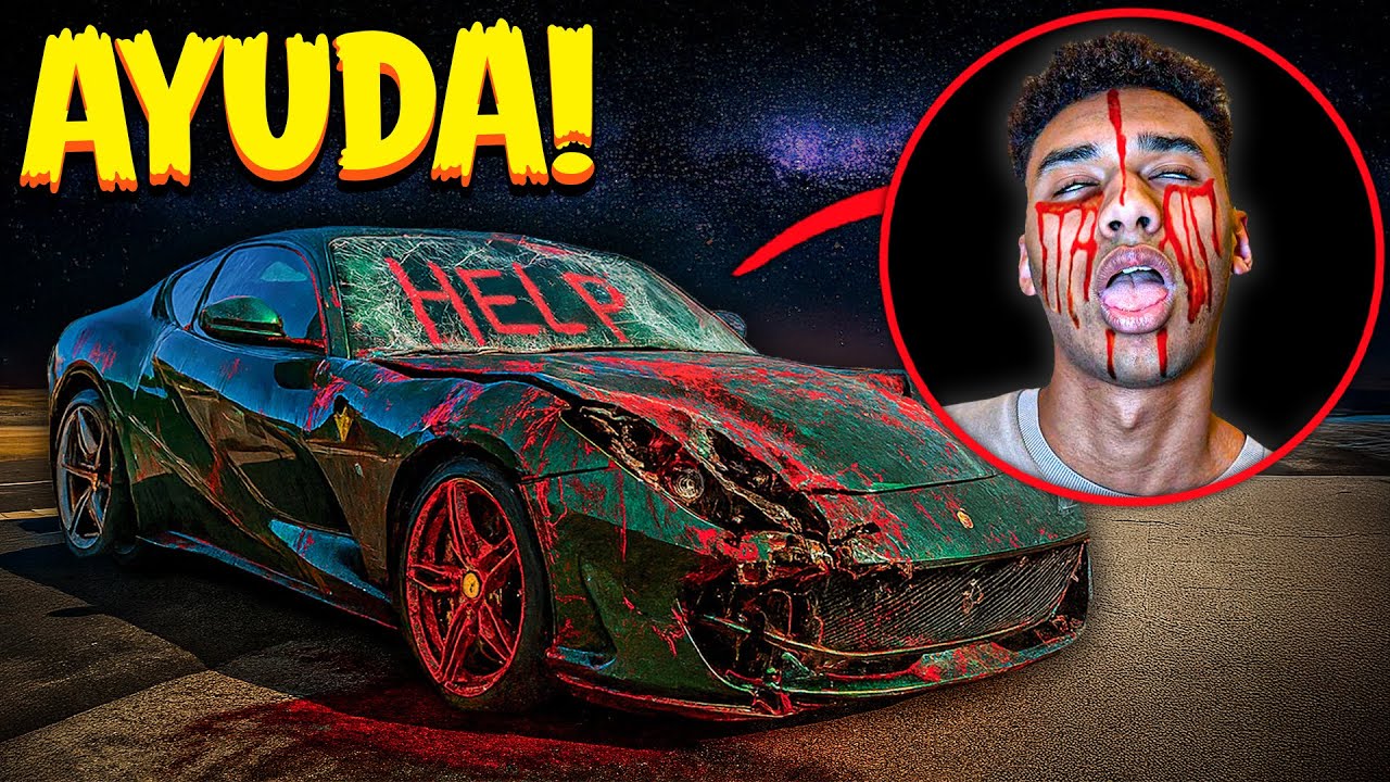 ACCIDENTE GRAVE con el FERRARI MALDITO por la NOCHE terminado MUY MAL… ayuda (Ferrari)