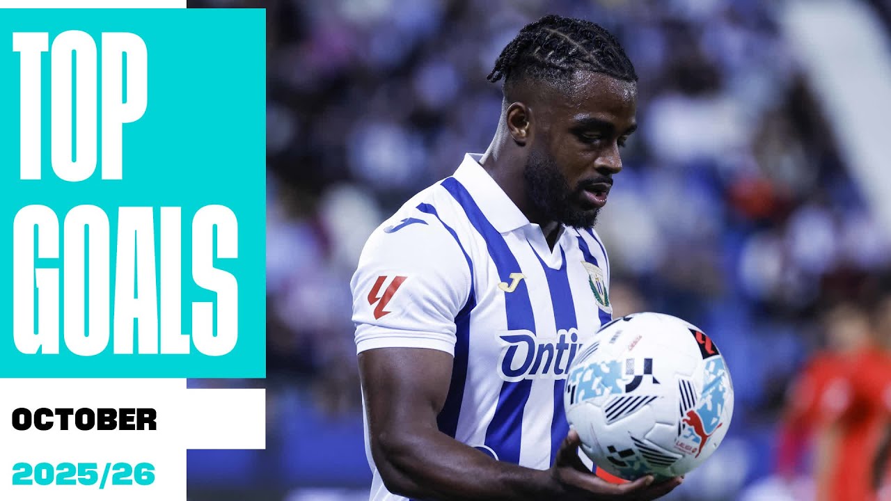 Los MEJORES GOLES de OCTUBRE en LALIGA HYPERMOTION 2025/26