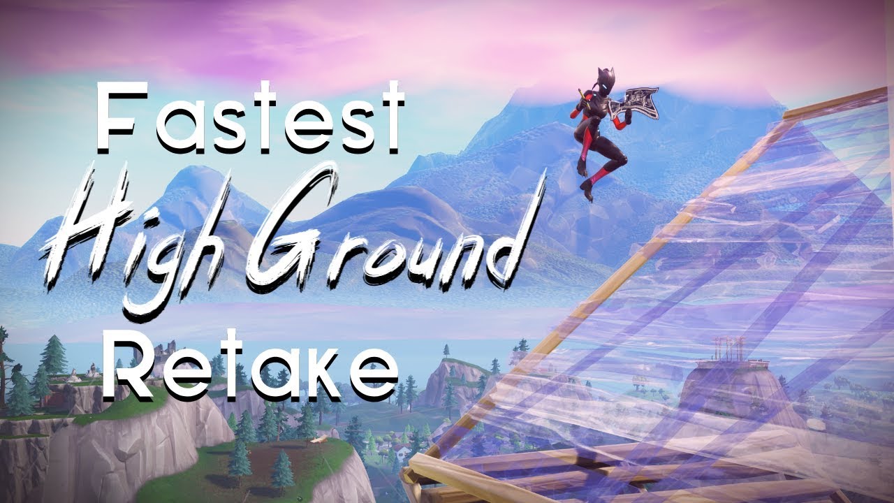 How to retake high ground, and take no damage...(New trick)