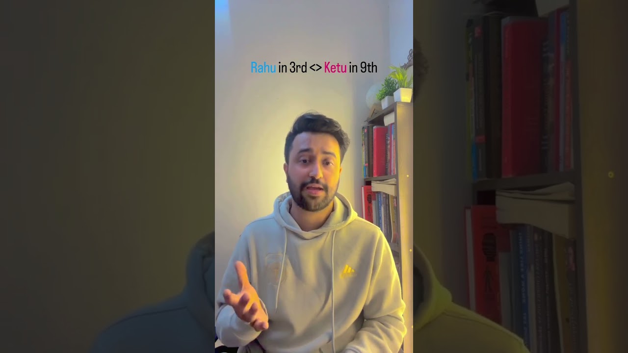 Rahu 3rd and Ketu 9th | Vedic Astrology