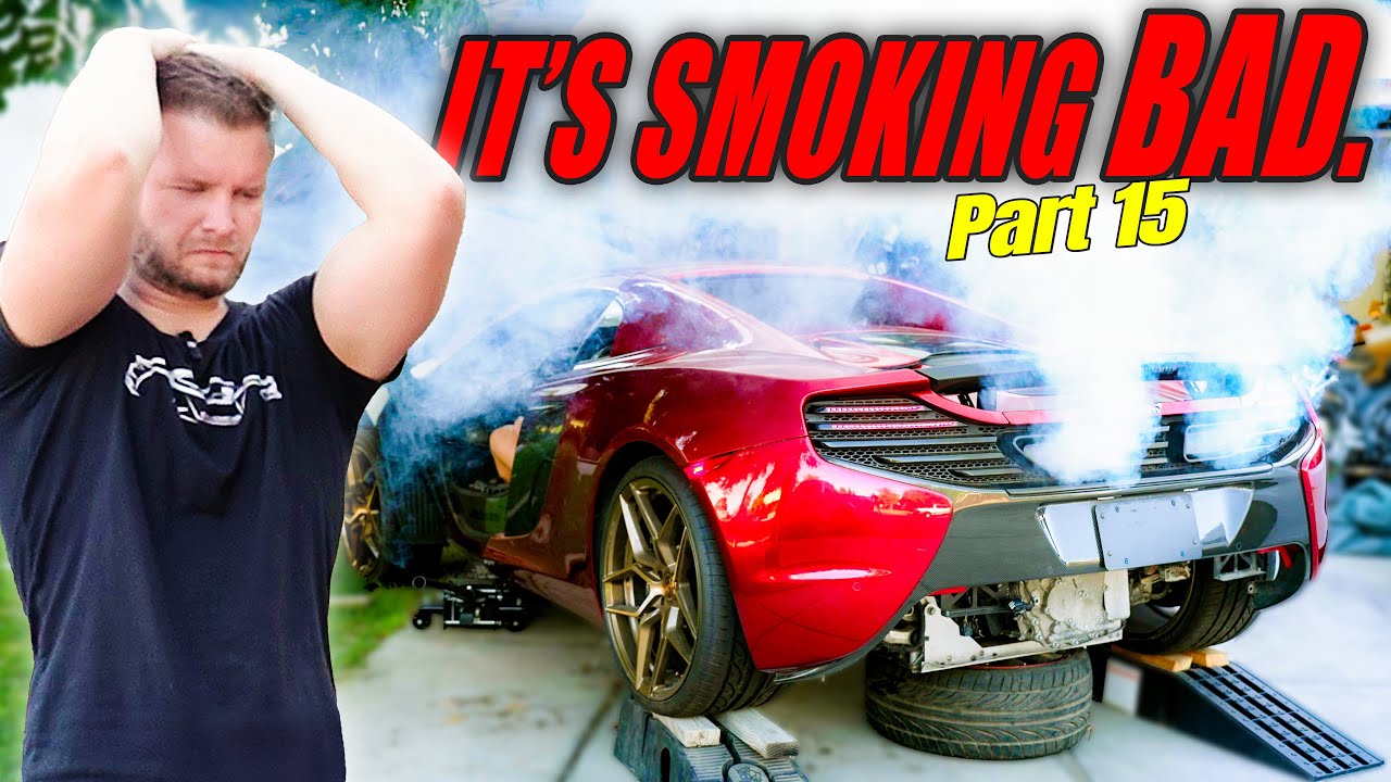 I might have just BLOWN THE MOTOR.... Diagnosing the $38,500 McLaren