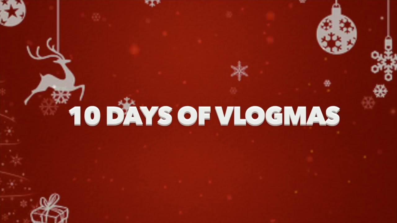 I dropped the Christmas thee.... (Vlogmas)