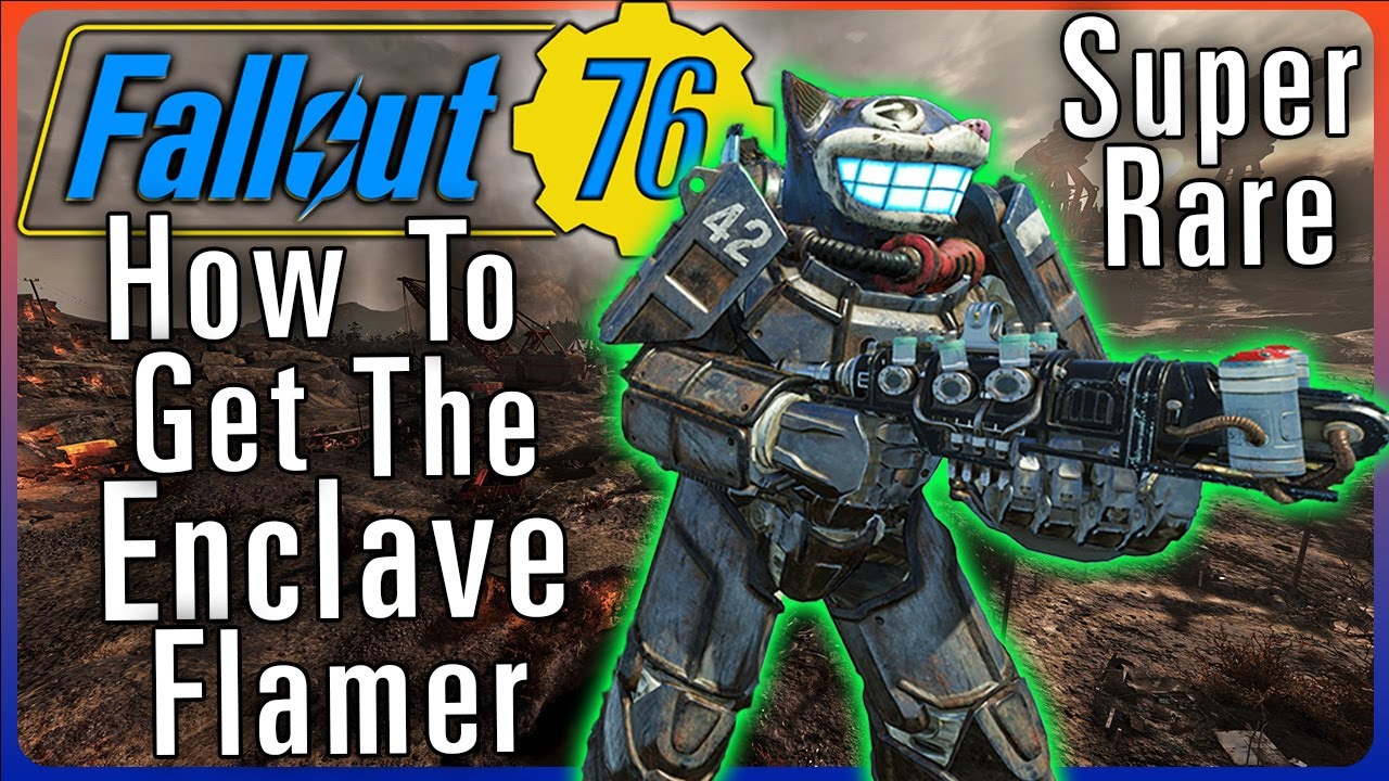Как получить редкую плазменную винтовку Анклава в Fallout 76