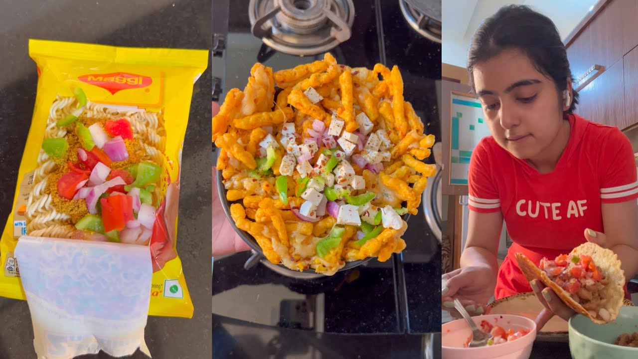 Viral Food hacks on internet | Fireless Maggi hack | Kurkure omelette | Cheese Taco | Pass/Fail?