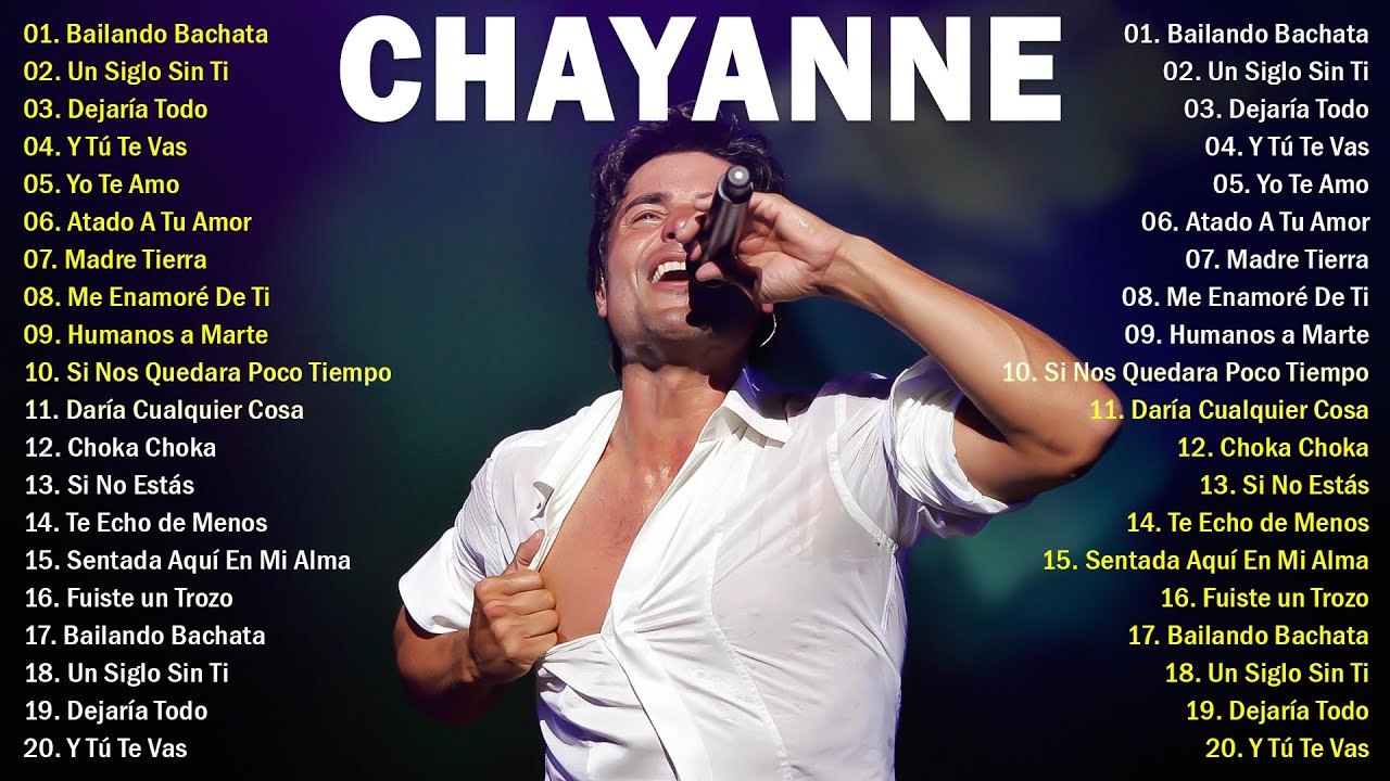 Chayanne Sus Mejores - Chayanne 20 Grandes Exitos Enganchados - Chayanne Emotivo Concierto 2026 #a42