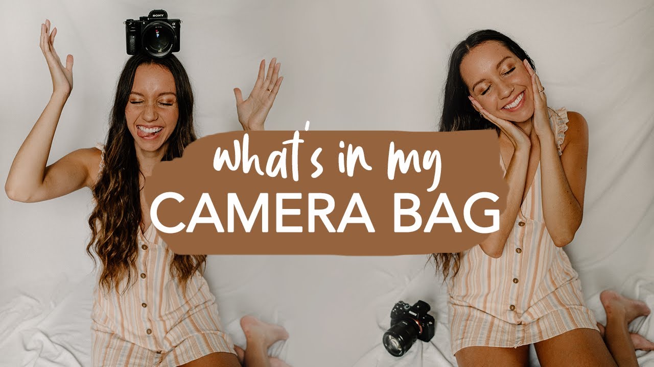 What's in my Camera Bag from a Wedding Photographer