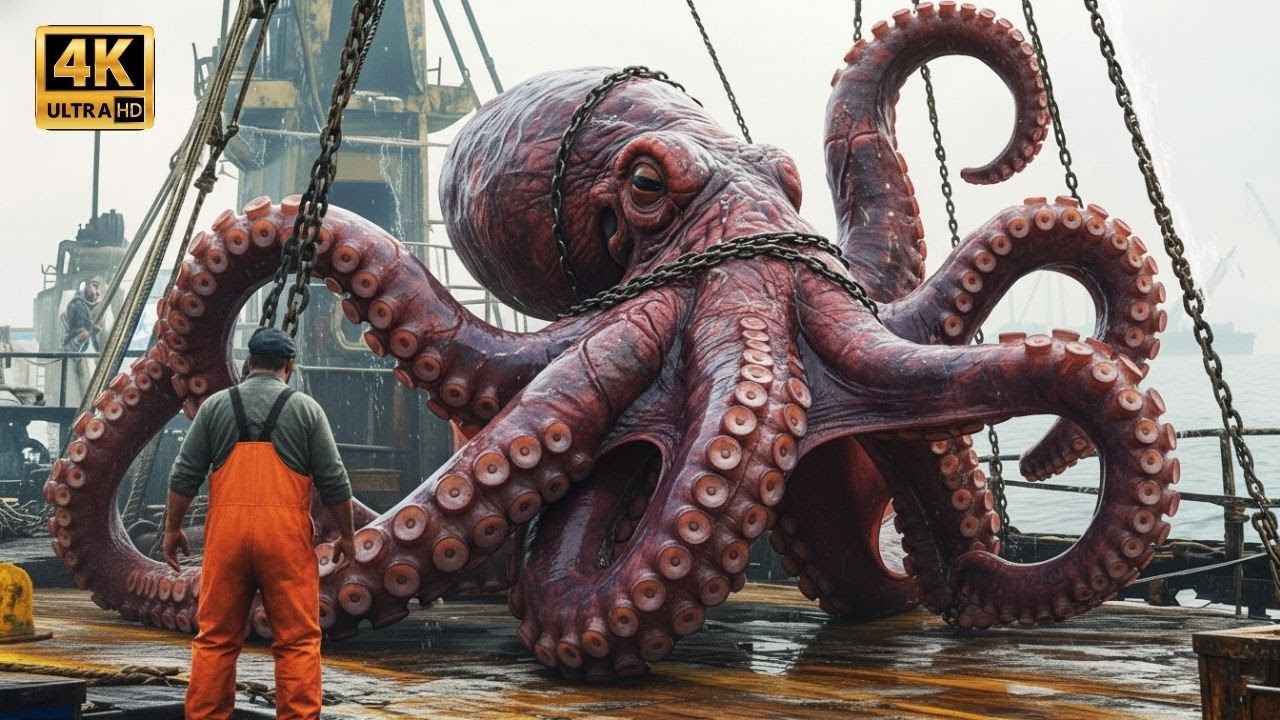 巨大タコの巣窟を特定！24時間で10トンの爆獲れ。3000万円を稼ぎ出す日本の深海漁ドキュメンタリー