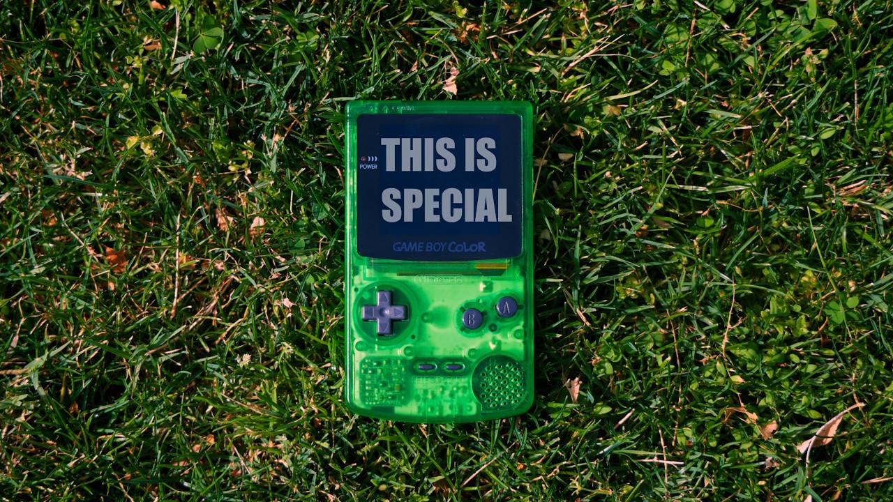The Game Boy Color was a Gem