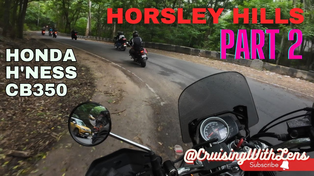 Horsley Hills PART 2 | Day Motorcycle Ride | Honda H'ness CB350 | Fun and Explore
