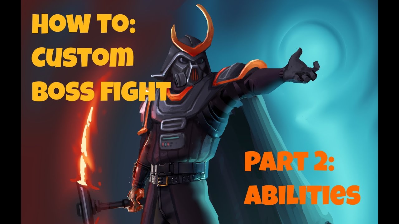 Creating ABILITIES for our BOSS fight (Fortnite Creative) part 2