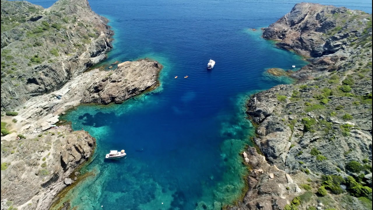 CAP DE CREUS - Costa Brava - by drone 4k