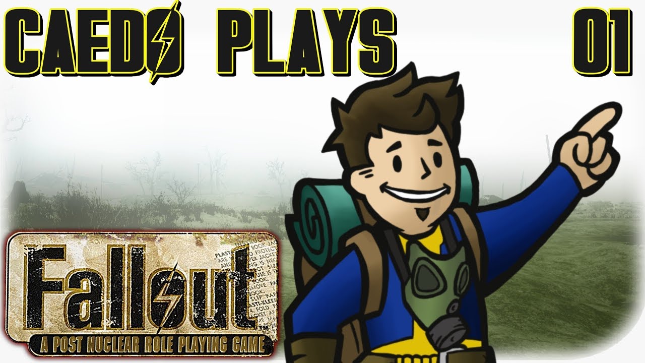 Прямо в пах &mdash; Каэдо играет в Fallout 1 #1
