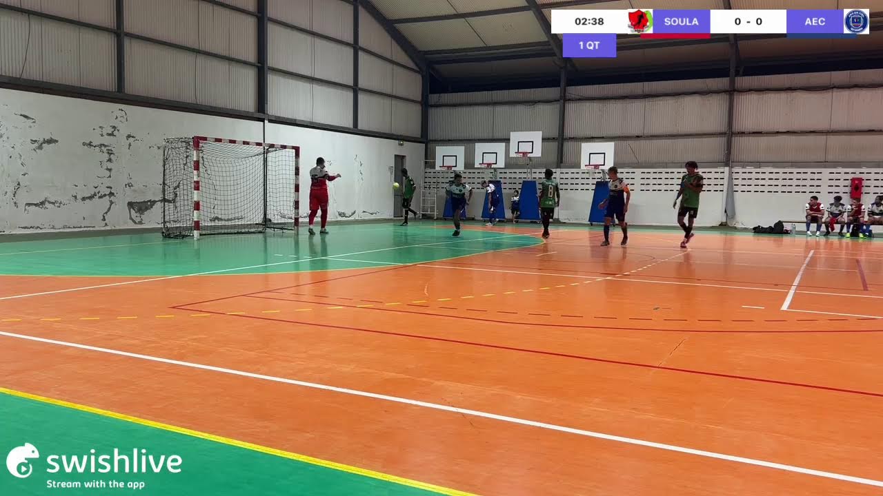 Live propulsé par l'application Swish Live
SOULA VS AEC