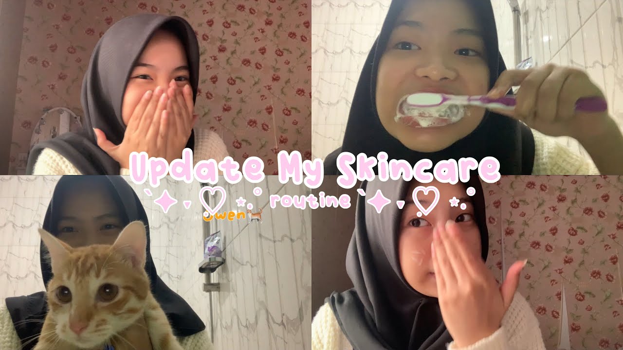 Update My Night Skincare Routine ✧˖♡⸝⸝°. | Nayla Al Faradiba