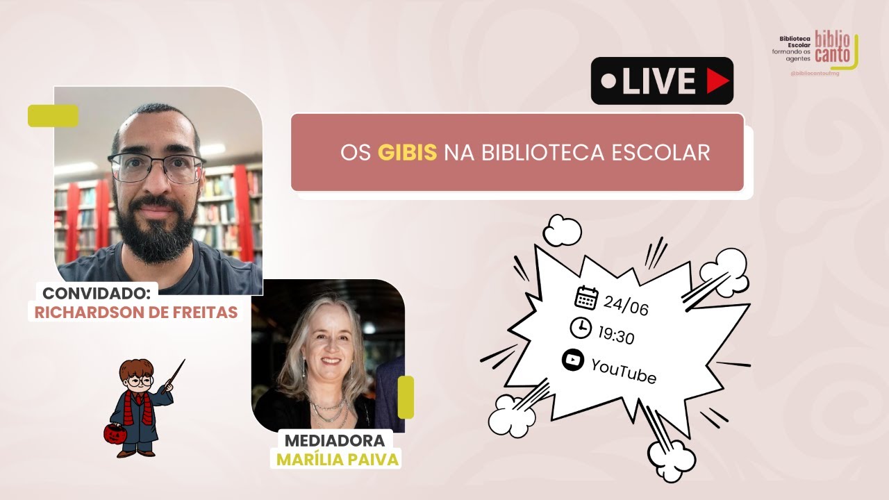 Os gibis na biblioteca escolar