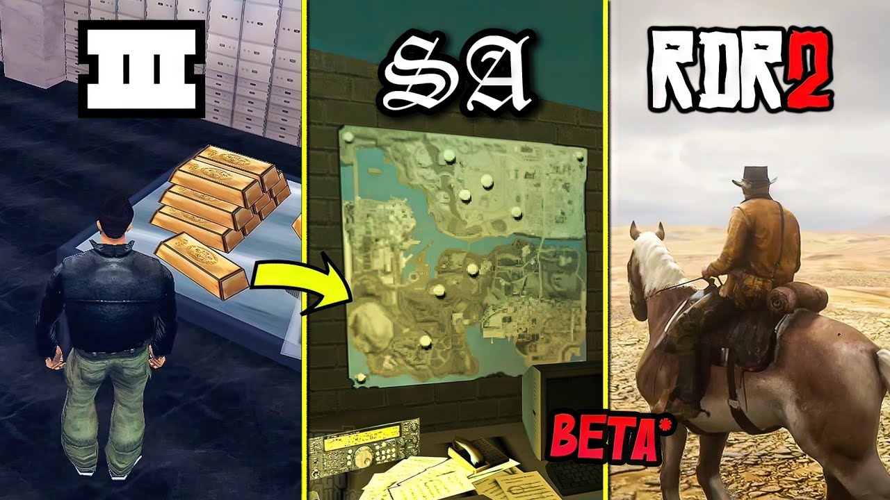 Visiting Beta/Unused Maps in GTA & RDR Games Pt2